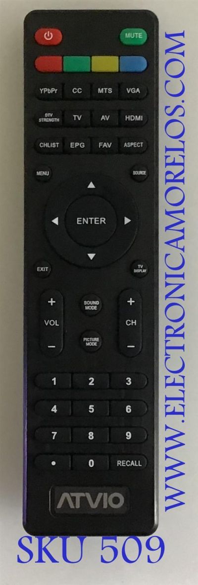 CONTROL REMOTO ORIGINAL NUEVO  ATVIO 